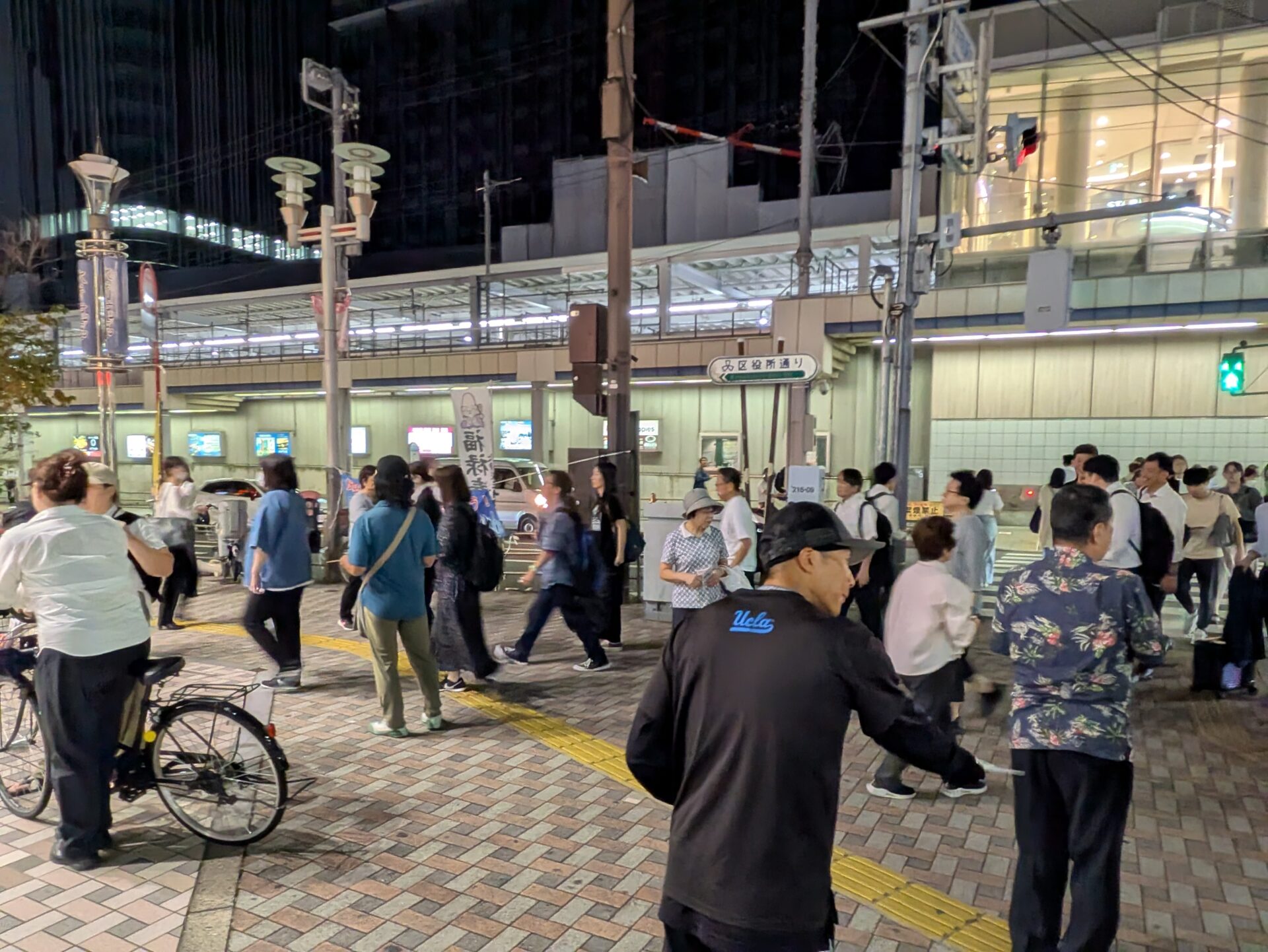 「消費税減税を！」「外国人差別は止めよう！」25.10.2大宣伝